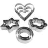 Buy cheap Bake Biscuit Molds Sandwich Cookie Cutter Set Stainless Steel Metal from wholesalers