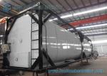 Horizontal 40 Feet 50000L Heating Bitumen Tanker ISO Tank Containers