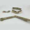 Buy cheap SUS304 Stainless Steel Casting Bathroom Glass Door Hinges High accuracy from wholesalers
