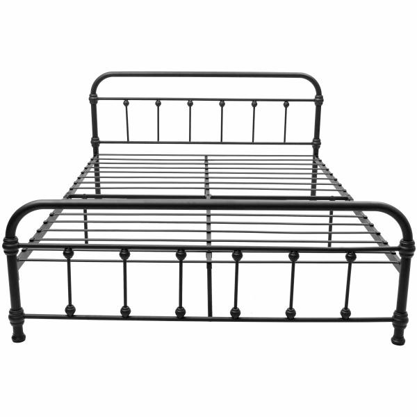 Buy cheap Hostel Adult King Size Iron Bed Customizable Electrostatic powder coating from wholesalers