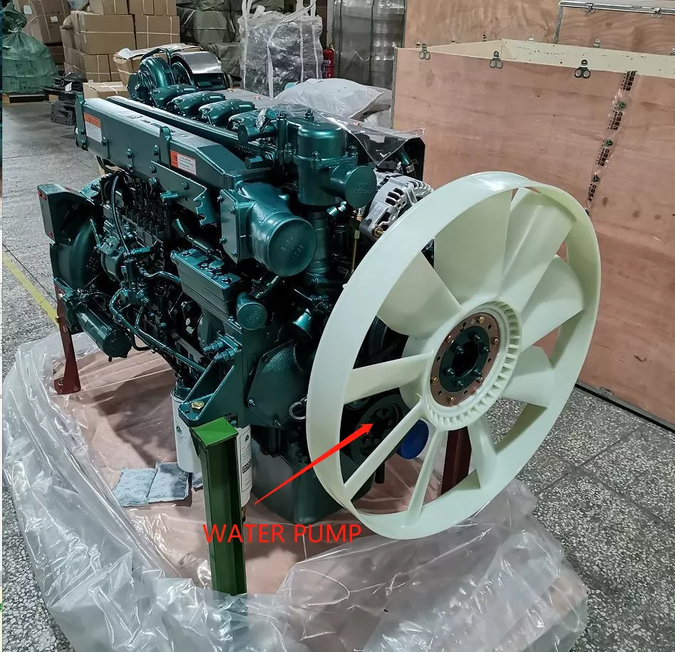 Car Fitment Komatsu 6D140 Excavator Diesel Engine Parts Water Pump 6212611203