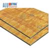 Buy cheap 0.08mm 6mm Wood Plastic Marble Aluminum Composite Panel Exterior Wall Cladding Odm from wholesalers