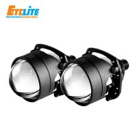 Buy cheap Etclite 2.5 inch Car Led Projector Lens Bulbs Universal 5500K Bi-Led High Canbus product