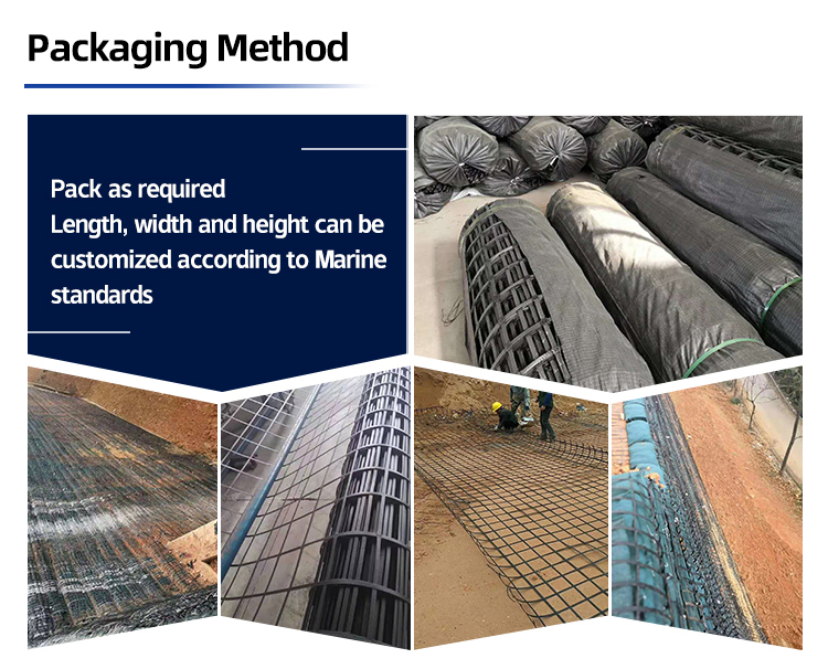 After-Sale Service Online Technical Support Steel Plastic Geogrid for Road Construction