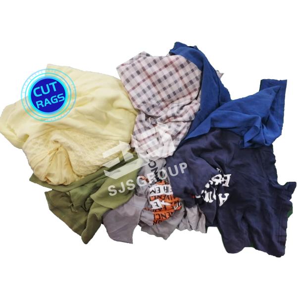 Buy cheap Multicolor Camisa Compactado 10 Kg Bags of rags 100% cotton rags trapo industrial de algodon trapos industriales cortado from wholesalers