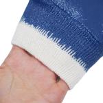 Fully Coated Blue Nitrile Chemical Resistant Gloves Customized Thermal Work