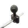 Buy cheap 1in 80g Adjustable Aluminum Ball Mount Handlebar Mounting Base 30mm from wholesalers