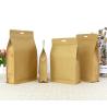 Buy cheap Clear Flat bottom stand up kraft k paper bag without Window from wholesalers