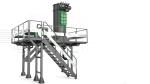 Stainless Steel 37kw 1000kg/H Hammer Mill Unit