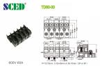 M4 Screw Panel Mount Terminal Block PA66 Housing Brass Power Connector