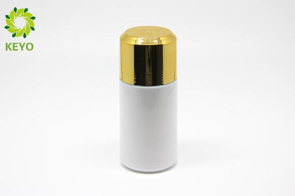 Buy cheap Round Plastic Antiperspirant Roller Bottle White Color Capacity 60g from wholesalers