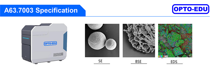 Opto Edu A63.7003 360000x Tungsten Filament Scanning Electron Microscope