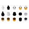 Buy cheap 100ml Black Screw Cap Essential Oil Glass Bottle Smooth / Frosted / Spray-Painted from wholesalers