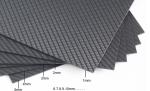 High Density Carbon Fiber Products Solid Carbon Fiber Sheets 0.2mm - 6mm
