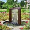 Buy cheap 2mm Thick Corten Steel Metal Rain Curtain Water Feature Rusty from wholesalers