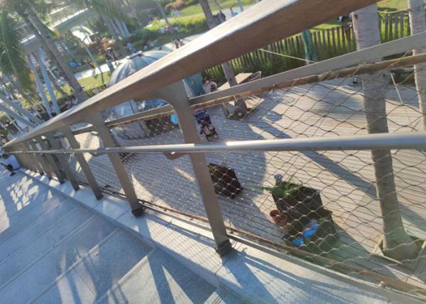 Buy cheap SS304 Stair Safety Netting With Flexibility Buckle 2.0 MM Wire 50x50 MM Hole from wholesalers