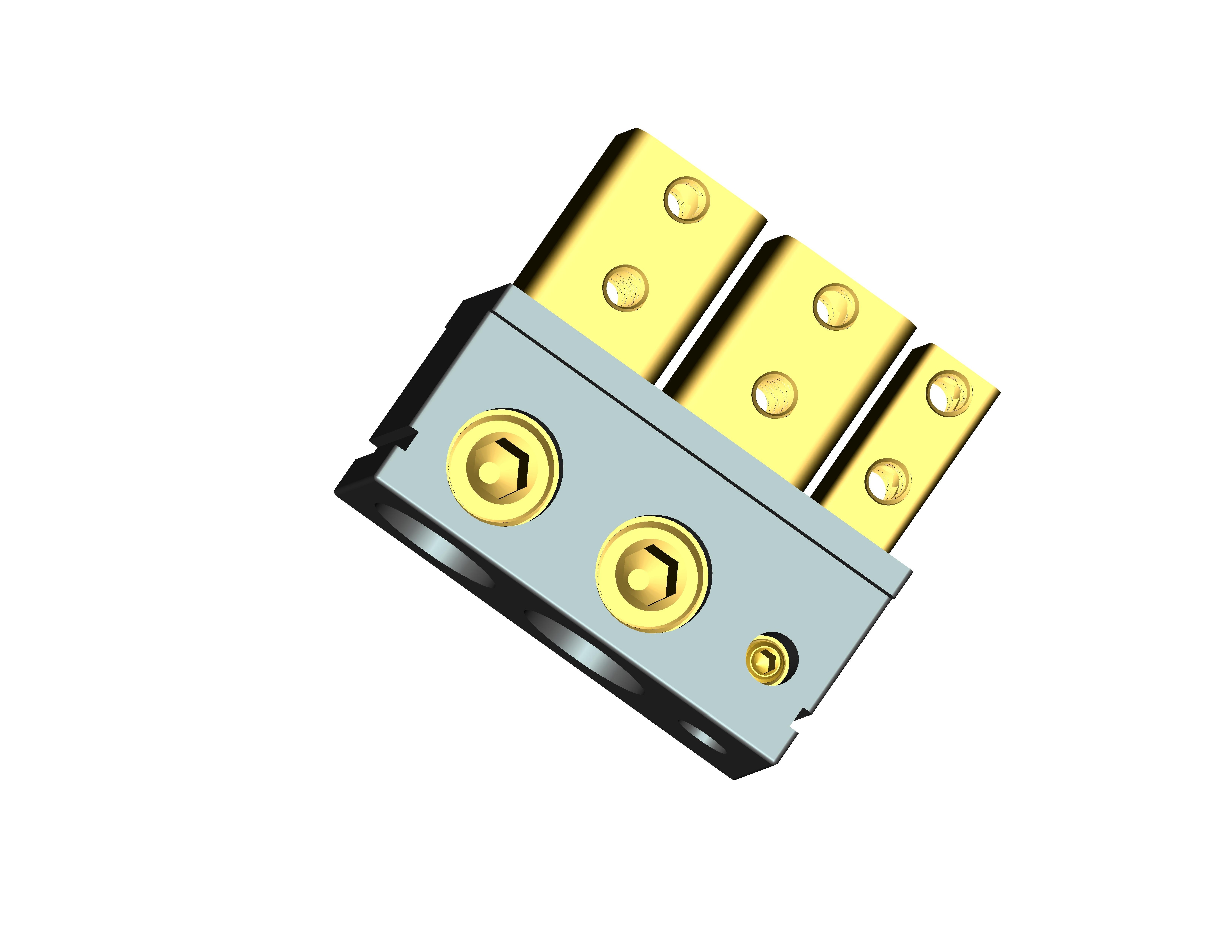 Buy cheap BT03-001A BT3-70 Barrier Terminal Block , 3 Position Terminal Strip For Power Connect from wholesalers
