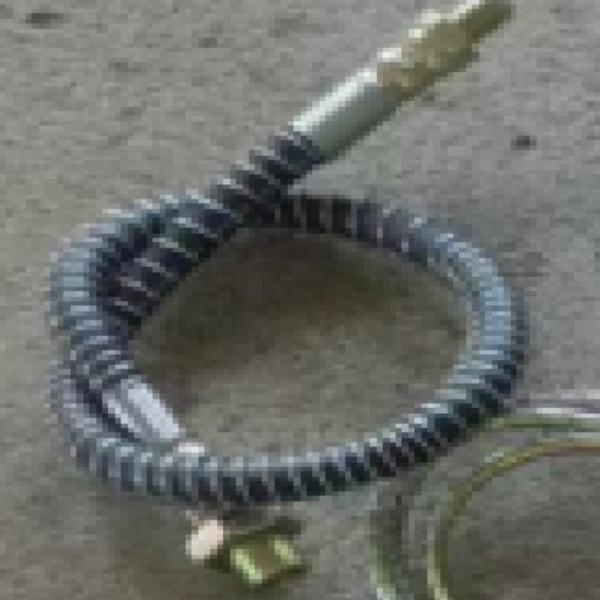 Buy cheap HACI Brand Durable Tricycle Replacement Parts High Pressure Oil Pipe With Spring from wholesalers