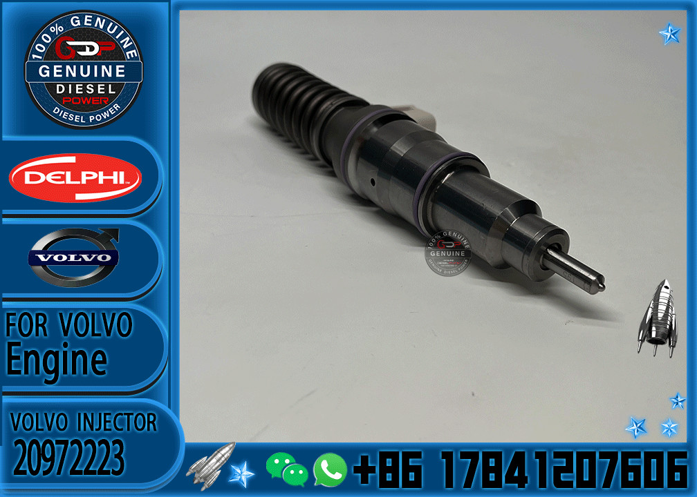 Diesel Truck Spare Parts Injector 20972223 BEBE4D08003 for VOLVO FH13 Fuel Injector
