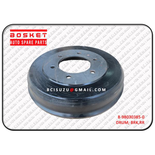 Rear Brake Drum Isuzu D MAX Parts 8980303850 8-98030385-0 , Net Weight 9.1kg