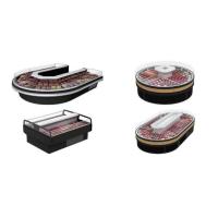 Buy cheap Air Cooled Meat Display Refrigerator Commercial Meat Display Cases product