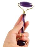 Skin Tightening Purple Face Roller Double Jade Roller