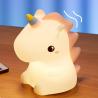 Buy cheap 1200mAh LED Silicone Unicorn Bedroom Night Light For Children'S Gift Bedroom Companion from wholesalers