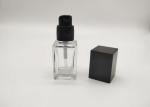 ISO Label Transparent 30ml 50ml Glass Cosmetic Bottles