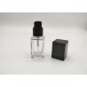 Buy cheap ISO Label Transparent 30ml 50ml Glass Cosmetic Bottles from wholesalers