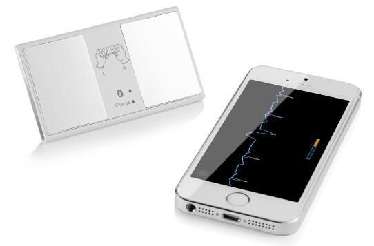 Buy cheap Smartphone Bluetooth ECG Heart Monitor for Arrythmia/ST/HRV Telemedicine from wholesalers