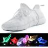 Buy cheap App Control Fiber Optic LED Shoes USB Rechargeable Endurable Glowing Sneakers from wholesalers
