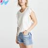 Buy cheap 2018 New Designs Women Tops White Sleeveless Dressy Blouse from wholesalers