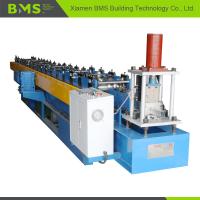 Buy cheap Shutter Door Guide Roll Forming Machine With Mold Steel Cr12 Cutter Heat product