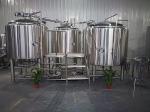 1000L Semi Automatic Stainless Steel Beer Making Equipment With Three Vessels