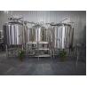 Buy cheap 1000L Semi Automatic Stainless Steel Beer Making Equipment With Three Vessels from wholesalers