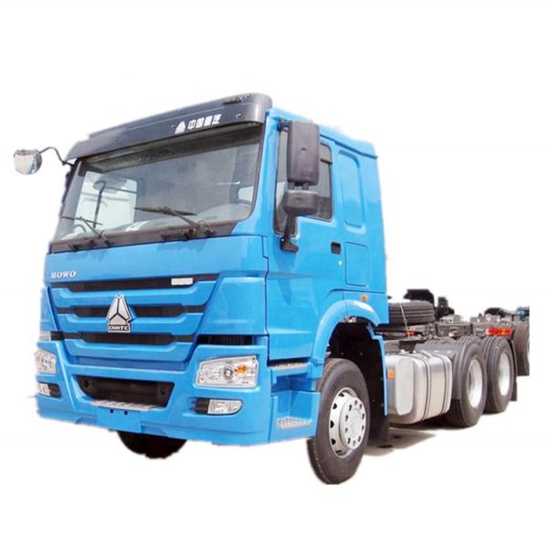 Buy cheap Sinotruk HOWO 6x4 420 hp Tractor Trailer Truck Euro 2 Engine Capacity 8L from wholesalers