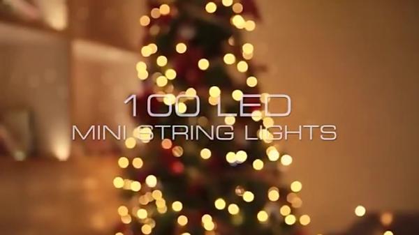 Buy cheap 18ft 50 LED Green Wire Christmas Light Warm White Lights for Indoor Outdoor Christmas Valentine Wedding Lighting Decoration from wholesalers