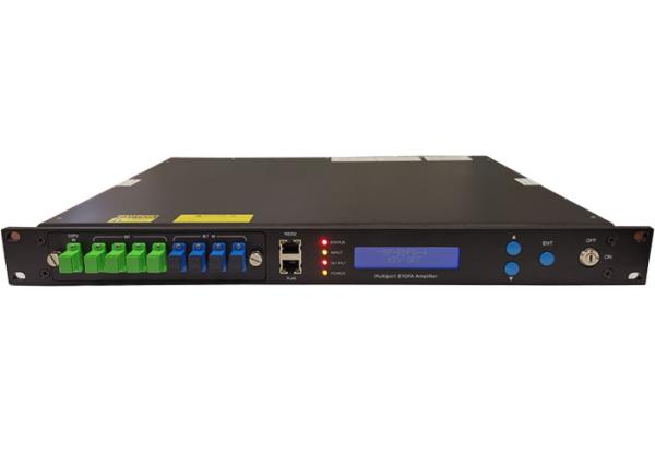 Buy cheap 1550nm EDFA Optical Amplifier GFD1550-EBM(SC/1U) 4Ports With WDM xPon OLT Input/ Erbium Doped Fiber Amplifier from wholesalers
