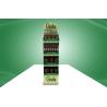 Buy cheap Customized Candy POP Cardboard Display With Four Shelf , cardboard floor display stands from wholesalers