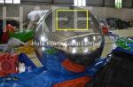 Shiny Inflatable Silvery Mirror Ball / Charming Mirror Balloons For Company