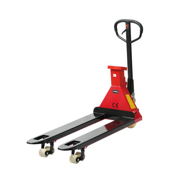 Buy cheap SINOLIFT BFW Series Capacity 2000~3000Kg Scale Hand Pallet Truck Scale Pallet Jack With Painting Weighing Scale from wholesalers