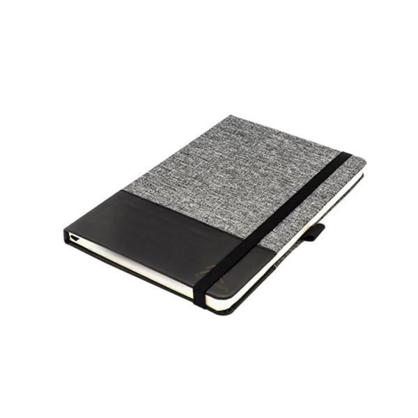 Buy cheap cotton fabric Hardcover Journal Printing , 80P Journal Books Leather Cover from wholesalers