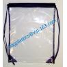 Buy cheap vinyl drawstring organza gift bags, PVC Drawstring cosmetic clear vinyl bags, Drawstring Bag For Gift Packaging, eva, tp from wholesalers