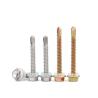 Buy cheap Metric Black Oxide Finish Roofing Tek Screws with ISO Standard and Carbon Steel Material from wholesalers