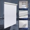 Buy cheap sunscreen exterior sun privacy shade window blinds roller shades outdoor heat blinds for windows from wholesalers