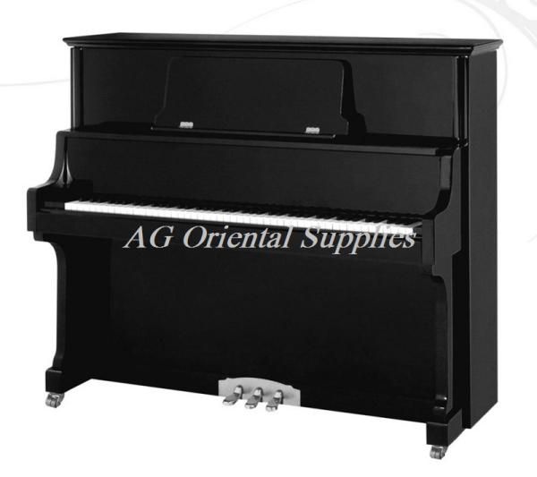 Buy cheap 88-KEY New Acoustic wooden upright Piano With automatic fallboard black polished color AG-125H1 from wholesalers