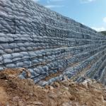 HDPE Uniaxial Plastic Geogrid For Soil Foundation Slope Protection