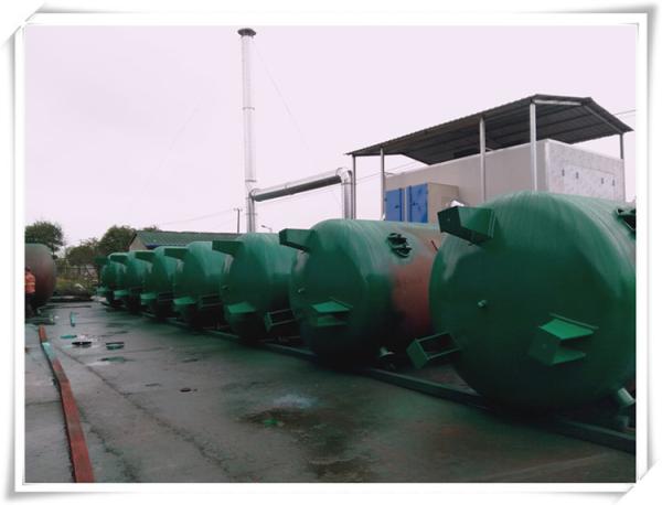 Buy cheap Carbon Steel Air Compressor Reservoir Tank , Small Portable Rotary Compressed Air Tank from wholesalers