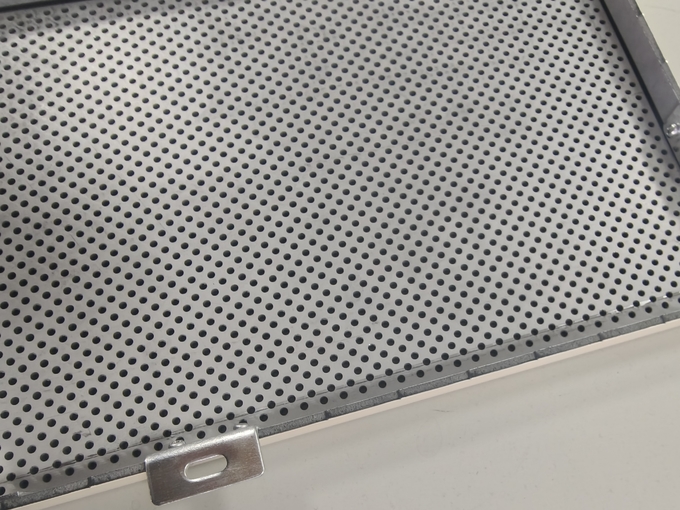 Aluminum Composite Panel Facade Wall Decortor Perforated Panels In Design Building