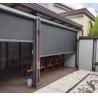 Buy cheap 500cm Electric Blackout Shades Light Filtering 110V Outdoor Roller Blinds For Pergola from wholesalers